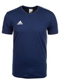 adidas Performance, Herren 'Core 18' T-Shirt, Blau / Weiß