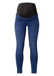 Queen mum, Damen Slim Umstandsjeans, Dunkelblau