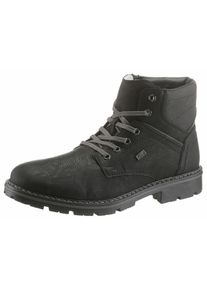 Rieker, Herren Schn&uuml;rboots, Schwarz