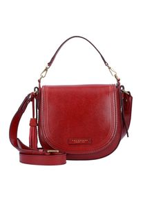 The Bridge, Damen Pearldistrict Handtasche Leder 23 cm, Rot