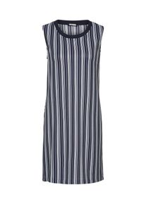 Drykorn, Damen Kleid 'SANAA', Blau / Weiß