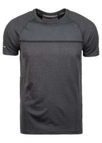 asics, Herren Laufshirt, Anthrazit