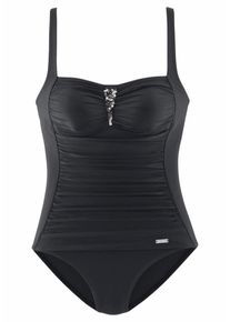Lascana, Damen Badeanzug, Schwarz