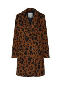 Tom Tailor Denim, Damen Mantel 'leo blazer coat Wool Coat 1/1', Braun / Schwarz
