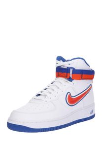 Nike Sportswear, Herren Sneaker 'Air Force 1 High '07 LV8', Blau / Rot / Wei&szlig;