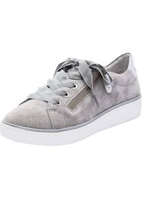 Remonte, Damen Sneakers 'R5501', Grau / Silber / Wei&szlig;