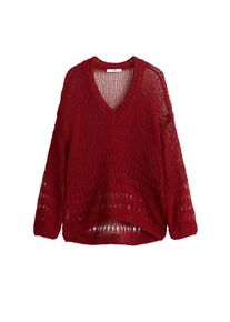 Mango, Damen Pullover 'Boston', Weinrot