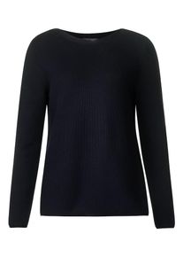 Street One, Damen Pullover, Schwarz