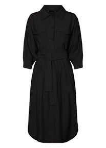 Pieces, Damen Kleid, Schwarz