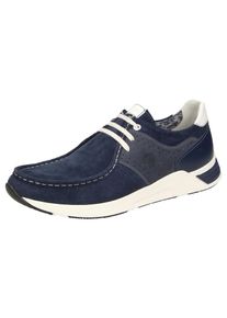 Sioux, Herren Schnürschuh 'Grash-H191-39', Dunkelblau / Weiß