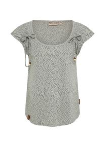 Naketano, Damen T-Shirt 'Rooftop', Graumeliert