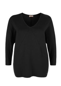 TRIANGLE, Damen Shirt, Schwarz