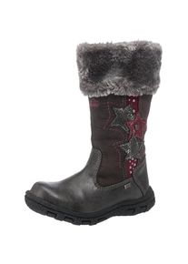 Tom Tailor, M&auml;dchen Winterstiefel, TEX, f&uuml;r M&auml;dchen, Grau / Blutrot