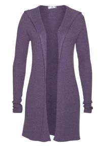 AJC, Damen Strickjacke, Dunkellila
