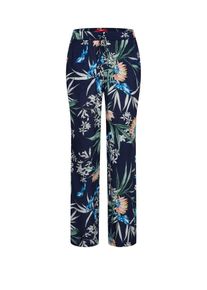 s.Oliver RED LABEL, Damen Stoffhose, Navy / Mischfarben