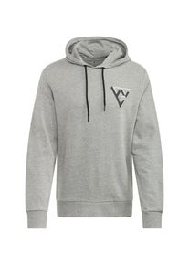 Jack & Jones JACK & JONES, Herren Sweatshirt 'JCOBOOSTER SWEAT HOOD MARCH 19', Hellgrau
