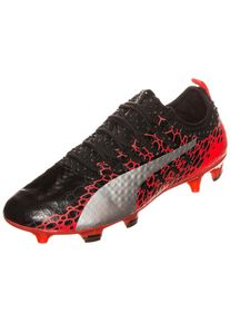 Puma, Herren Fußballschuh 'evoPOWER Vigor 1 Graphic FG', Rot / Schwarz / Silber