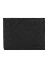 Calvin Klein, Herren Geldbörsen 'ESSENTIAL LEATHER 5CC COIN', Schwarz