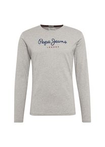 Pepe Jeans, Herren Shirt 'EGGO LONG', Dunkelblau / Grau