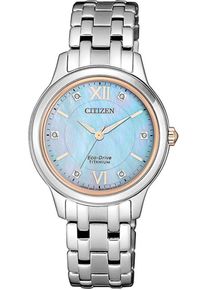 Citizen, Damen Uhr 'EM0726-89Y', Hellblau / Silber