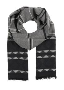 Esprit, Damen Schal, Grau / Schwarz