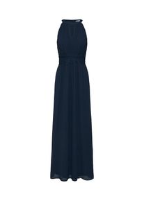 Vila, Damen Maxidress, Dunkelblau