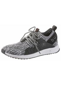 Bugatti, Herren Sneaker, Grau / Schwarz / Weiß