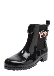 Tommy Hilfiger, Damen Gummistiefel, Schwarz