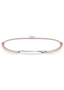 Thomas Sabo, Damen Armband 'Little Secret', Nude / Silber