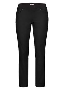sheego Casual, Damen Schlupfhose, Schwarz
