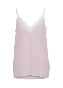 SET, Damen Top mit Spitzendetails, Rosa