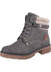 Tom Tailor, Damen Winterstiefeletten, Grau