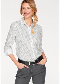 Cheer, Damen Hemdbluse, Schwarz / Wei&szlig;