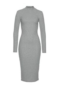 G-Star Raw, Damen Strickkleid 'Xinva', Graumeliert