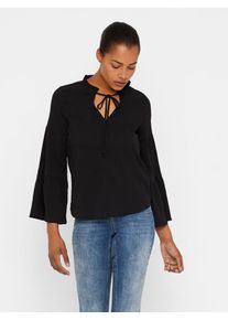 Véro Moda VERO MODA, Damen Glockenärmel- Bluse, Schwarz