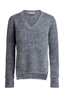 Pieces, Damen Strickpullover, Grau