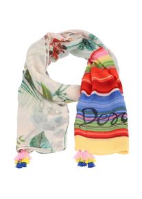 Desigual, Damen Tuch 'Clio', Mischfarben / Weiß