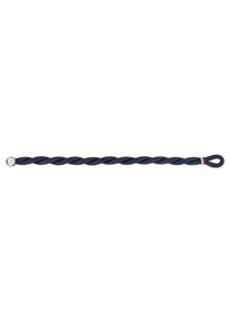 Tommy Hilfiger, Herren Armband 'Casual Core, 2790050', Navy / Silber