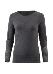 Unifit, Damen Funktionsshirt 'Seamless', Anthrazit / Schwarz