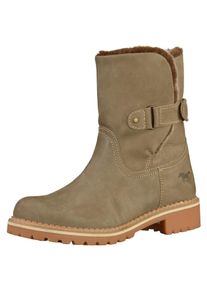 Mustang, Damen Stiefelette, Chamois / Taupe