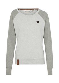 Naketano, Damen Sweatshirt, Hellgrau / Graumeliert