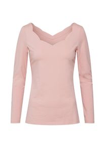 EDC by Esprit, Damen Shirt 'OCS New Neck T-Shirts', Altrosa