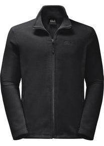 Jack Wolfskin, Herren Fleecejacke 'MIDNIGHT MOON MEN', Schwarz