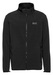 Jack Wolfskin, Herren Softshelljacke 'Essential Altis', Schwarz
