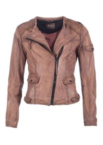 Maze, Damen Lederjacke 'Beckley', Braun