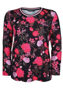 Seeyou, Damen Langarmshirt, Pink / Schwarz