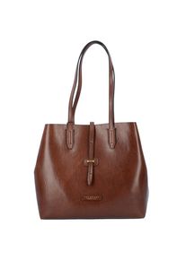 The Bridge, Damen Dalston Shopper Tasche Leder 32 cm, Braun