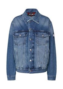 Tommy Jeans, Damen Jacke 'TJW OVERSIZED TRUCKER SYDNM', Blue Denim