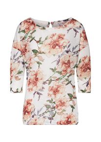 Haily's Hailys, Damen Pullover 'Leila', Dunkelrot / Offwhite