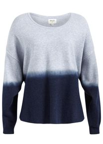 Khujo, Damen Pullover 'ILVY', Navy / Hellgrau